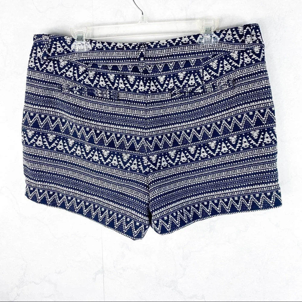[Loft] Navy Printed Shorts - Picture 2 of 2
